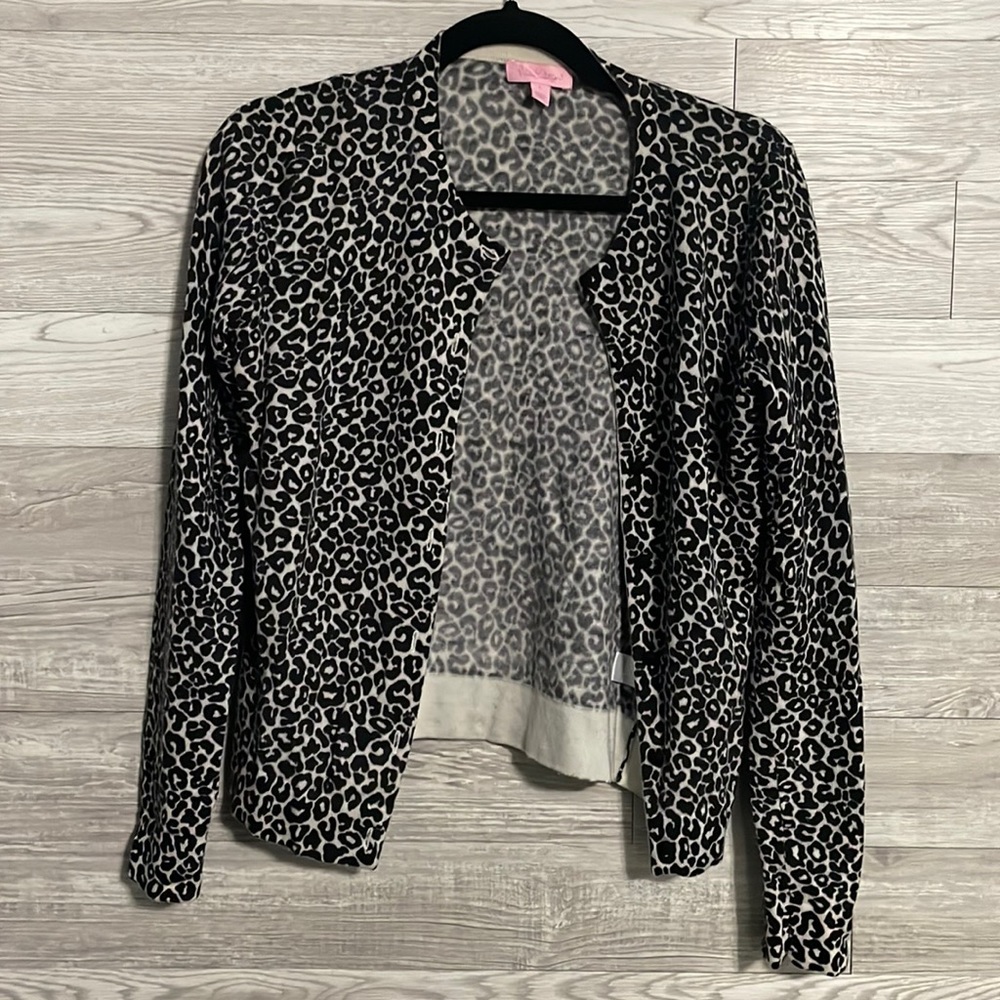 Lilly Pulitzer Cheetah Cardigan